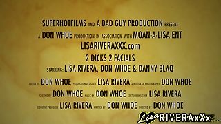 Lisa Rivera Xxx: Lisa Rivera Gets Face Fuck My Me And My Friend Like A Good Bitch